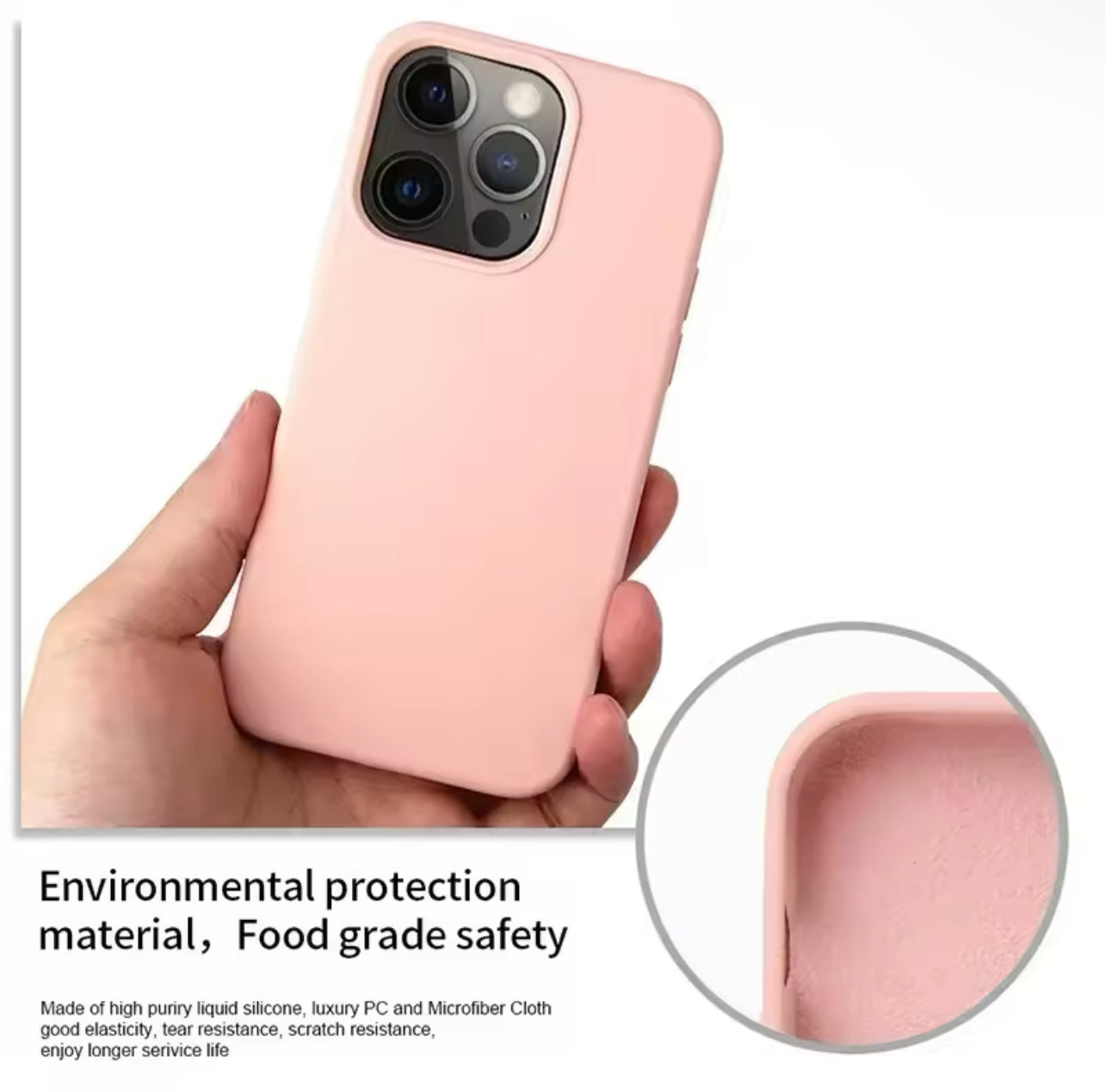 Apple Signature Silicone Phone Case- for Apple iPhone 16 Series 2024 Apple Signature Silicone Phone Case- for Apple iPhone 16 Series 2024